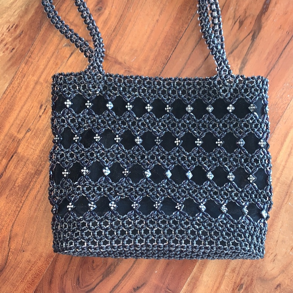 Beaded shoulder bag - Picture 3 of 5